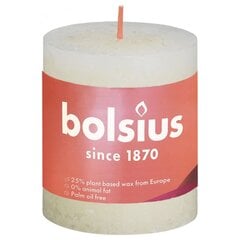 Bolsius sammasküünlad Shine 6 tk 80 x 68 mm pärlihall hind ja info | Küünlad, küünlajalad | kaup24.ee