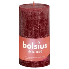 Bolsius sammasküünlad Shine 6 tk 130 x 68 mm sametpunane цена и информация | Свечи, подсвечники | kaup24.ee