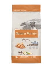 Nature's Variety Dog Original No Grain Mini Adult Salmon teraviljavaba kuivtoit lõhega täiskasvanud koertele, 7 kg hind ja info | Kuivtoit koertele | kaup24.ee