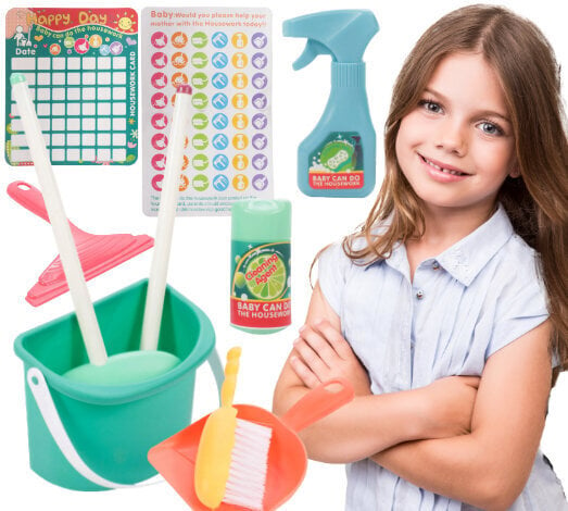 Puhastuskomplekt kalendriga hind ja info | Tüdrukute mänguasjad | kaup24.ee