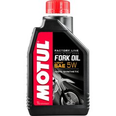 Масло MOTUL FORK OIL LIGHT F.L. 5W 1 ЛТР (105924) цена и информация | Моторные масла | kaup24.ee