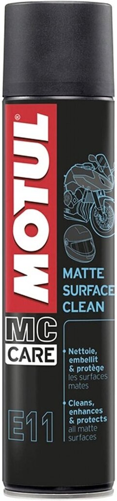 Puhastusvahend MOTUL MATT SURFACE CLEAN E11 0,4ltr (105051) цена и информация | Mootoriõlid | kaup24.ee