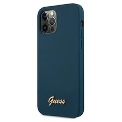 Чехол для телефона Guess GUHCP12LLSLMGBL iPhone 12 Pro Max 6.7" kaina ir informacija | Чехлы для телефонов | kaup24.ee