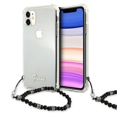 Telefoniümbris Guess GUHCN61KPSBK iPhone 11 6.1'' hind ja info | Telefoni kaaned, ümbrised | kaup24.ee