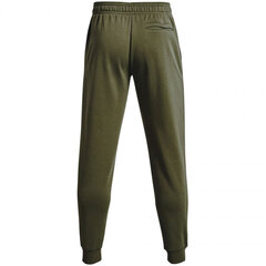 Meeste spordipüksid Under Armour Rival Flc Signature Pants M 1366366 390, roheline hind ja info | Meeste spordiriided | kaup24.ee