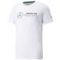 Meeste spordisärk Puma Mercedes F1 Logo Tee M 531885-03, valge hind ja info | Meeste spordiriided | kaup24.ee