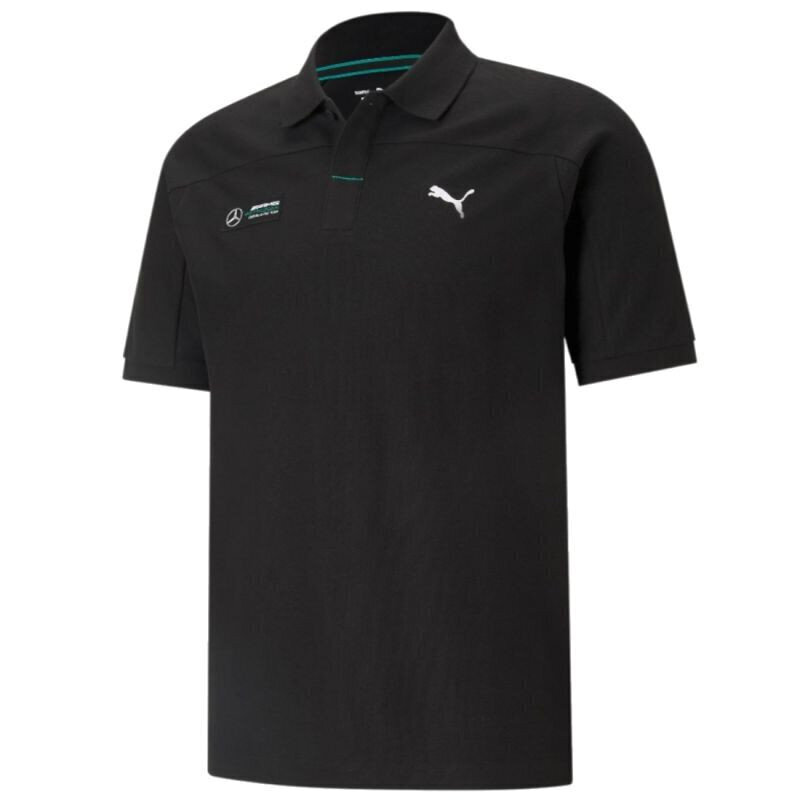 Meeste polosärk Puma Mercedes F1 599614-01, must hind ja info | Meeste spordiriided | kaup24.ee