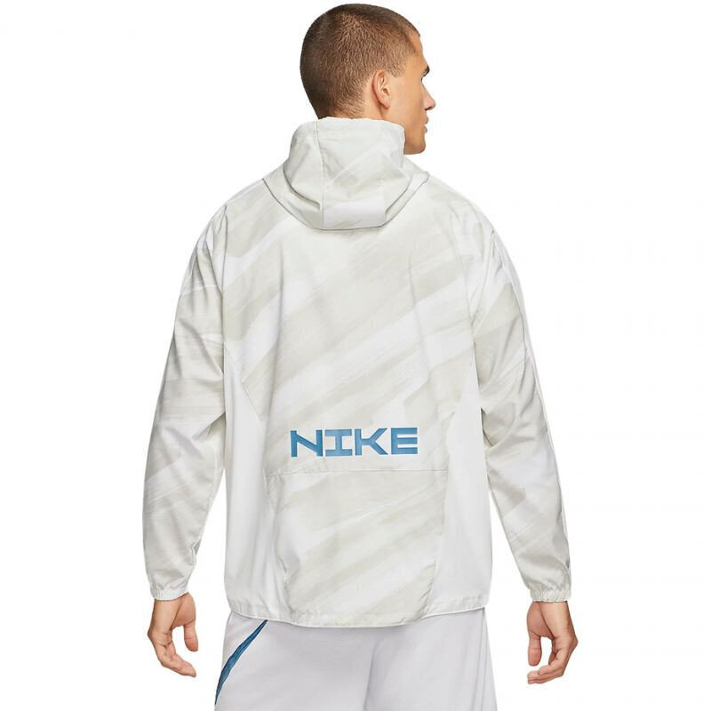 Meeste dressipluus Nike NK Dri-Fit SC Wvn HD JKT M DD1723 100, valge hind ja info | Meeste spordiriided | kaup24.ee