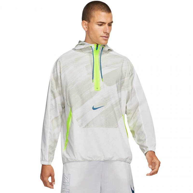 Meeste dressipluus Nike NK Dri-Fit SC Wvn HD JKT M DD1723 100, valge цена и информация | Meeste spordiriided | kaup24.ee