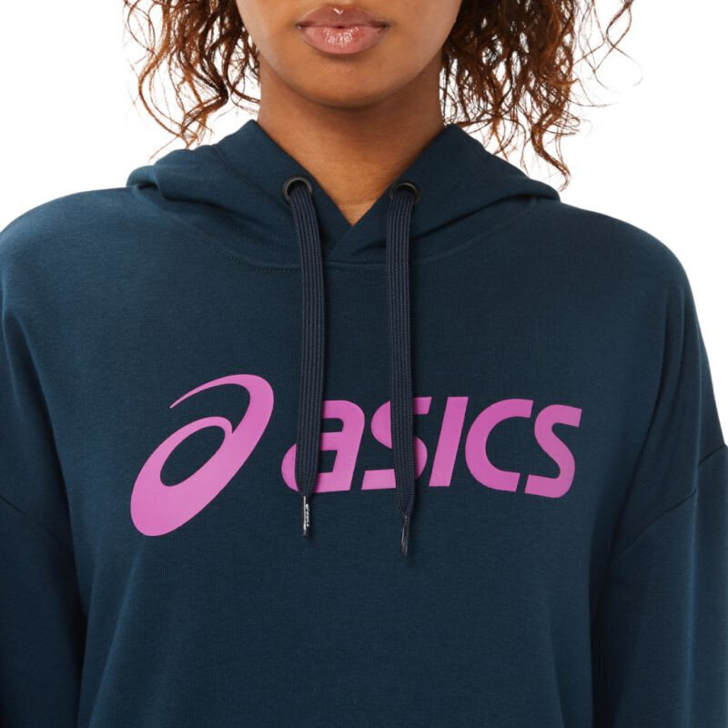 Naiste kampsun Asics Big OTH Hoodie W 2032A990403, sinine цена и информация | Naiste pusad | kaup24.ee