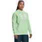 Naiste dressipluus Under Armor Rival Fleece Logo Hoodie W 1356318-335, roheline цена и информация | Naiste pusad | kaup24.ee