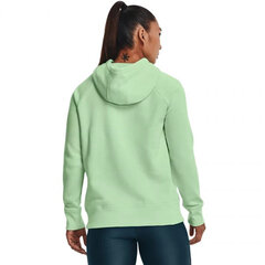 Naiste dressipluus Under Armor Rival Fleece Logo Hoodie W 1356318-335, roheline цена и информация | Женские толстовки | kaup24.ee