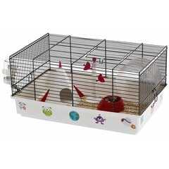 Ferplast Hamsteri puur "Criceti 9 Space", 46x29,5x23 cm, 57009060 цена и информация | Клетки и аксессуары для грызунов | kaup24.ee