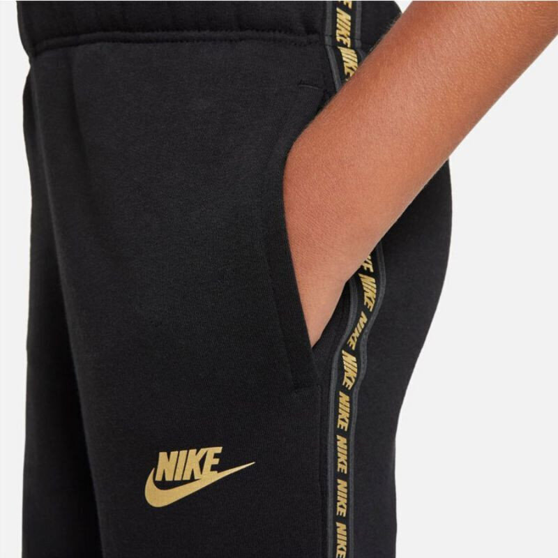 Dressipüksid poistele Nike B NSW RepeatT FLC Pant BB Jr DO2656 010, mustad цена и информация | Poiste püksid | kaup24.ee