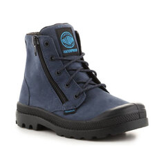 Laste saapad Palladium Pampa Hi Lea Gusset Jr 52744-432, sinine hind ja info | Laste saapad | kaup24.ee