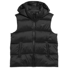 Meeste vest 4F M H4Z21 KUDP001 20S, must hind ja info | Meeste vestid | kaup24.ee