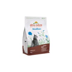 Kuivtoit Almo Nature Holistic Functional Sterilised kastreeritud kassidele, veiselihaga, 2 kg цена и информация | Сухой корм для кошек | kaup24.ee