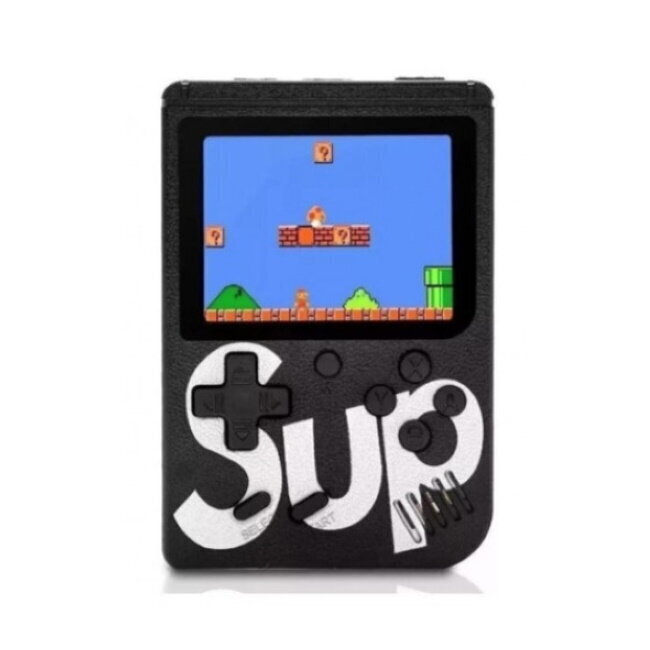 Mängukonsool Riff Retro mini Sup Game (3" LCD) 400 mänguga, must цена и информация | Mängukonsoolid | kaup24.ee