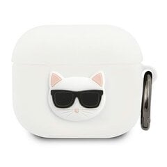 Karl Lagerfeld KLACA3SILCHWH AirPods 3 hind ja info | Karl Lagerfeld Arvutid ja IT- tehnika | kaup24.ee