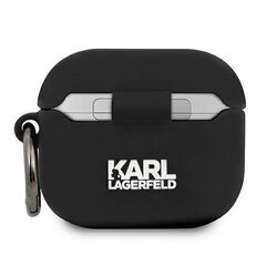 Karl Lagerfeld KLACA3SILKHBK AirPods 3 hind ja info | Kõrvaklappide tarvikud | kaup24.ee