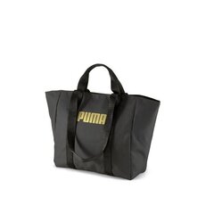 Naiste vabaaja spordikott WMN Core Base Large Shopper Puma Black 07694701 hind ja info | Naiste käekotid | kaup24.ee