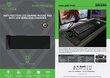 Vertux RaftPad-Qi XL, must hind ja info | Hiired | kaup24.ee
