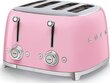 Smeg TSF03PKEU hind ja info | Rösterid | kaup24.ee