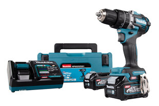 Аккумуляторная ударная дрель-винтоверт Makita XGT® HP002GD201 цена и информация | Механические инструменты | kaup24.ee