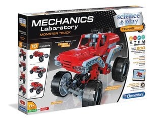 Konstruktor Clementoni Mechanics Laboratory Monster Truck цена и информация | Конструкторы и кубики | kaup24.ee