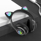 RGB juhtmevabad kõrvaklapid LED kassikõrvadega, JST-28 hind ja info | Kõrvaklapid | kaup24.ee