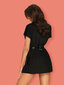 Naiste aluspesu Obsessive BFNM63799, must hind ja info | Naiste hommikumantlid | kaup24.ee