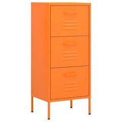 vidaXL hoiukapp, oranž, 42,5 x 35 x 101,5 cm, teras hind ja info | Elutoa väikesed kapid | kaup24.ee