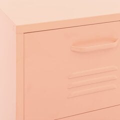 vidaXL hoiukapp, roosa, 42,5 x 35 x 101,5 cm, teras цена и информация | Шкафчики в гостиную | kaup24.ee