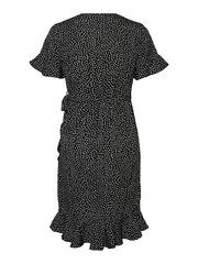 Vero Moda naiste kleit 10252951*01, must/valge 5715103377380 цена и информация | Платья | kaup24.ee