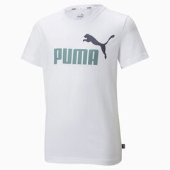 Детская футболка Puma 586985*83, белая/мятная 4064535438611 цена и информация | Рубашки для мальчиков | kaup24.ee