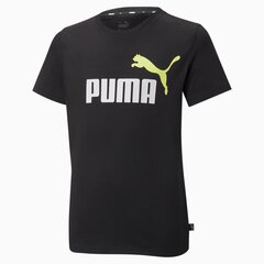 Puma laste T-särk 586985*97, must/valge 4064535433739 цена и информация | Рубашки для мальчиков | kaup24.ee