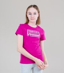 Puma laste T-särk 846937*14, fuksia 4064535496772 hind ja info | Puma Tüdrukute riided | kaup24.ee