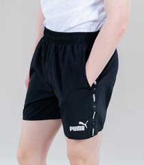 Мужские шорты Puma ESS+Tape 849043*01, черные, 4064535364347 цена и информация | Шорты мужские | kaup24.ee