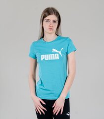 Puma naiste T-särk 586775*61, sinine 4064535712452 цена и информация | Женские футболки | kaup24.ee
