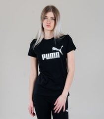 Puma naiste T-särk 848303*51, must/hõbedane 4064535752915 цена и информация | Женские футболки | kaup24.ee