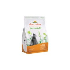 Kuivtoit kassidele Almo Nature Holistic Functional Anti-Hairball (karvapallide kontroll), kanalihaga, 2 kg цена и информация | Сухой корм для кошек | kaup24.ee