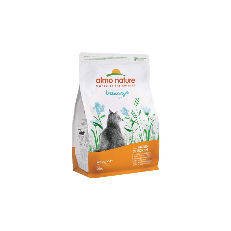 Almo Nature Holistic Functional Urinary Help (kuseteede tervise jaoks) kassidele, kanaga, 2 kg цена и информация | Kuivtoit kassidele | kaup24.ee