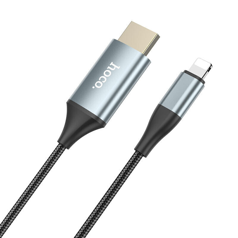 Kaabli (juhtme) adapter / adapter Lightning -> Hdmi Converter Hoco UA15 цена и информация | USB jagajad, adapterid | kaup24.ee
