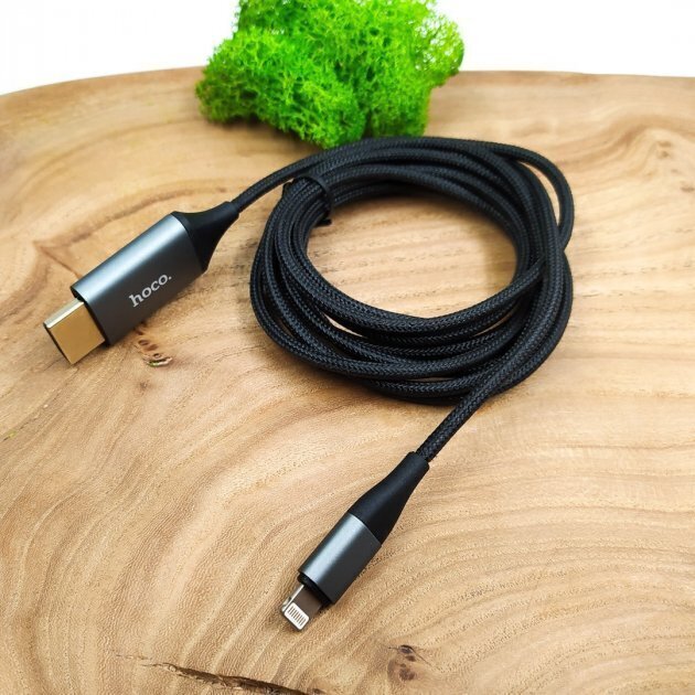 Kaabli (juhtme) adapter / adapter Lightning -> Hdmi Converter Hoco UA15 цена и информация | USB jagajad, adapterid | kaup24.ee