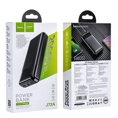 Power Bank / Väline kaasaskantav aku 20000 mAh / 2 x Usb, must, Hoco J72 цена и информация | Зарядные устройства Power bank | kaup24.ee