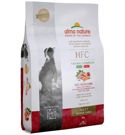 Almo Nature HFC Adult sealihaga M/L suuruses koertele, 8 kg цена и информация | Kuivtoit koertele | kaup24.ee