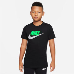 Детская футболка Nike Sportswear Big Junior T Shirt AR5252017, черная цена и информация | Рубашки для мальчиков | kaup24.ee