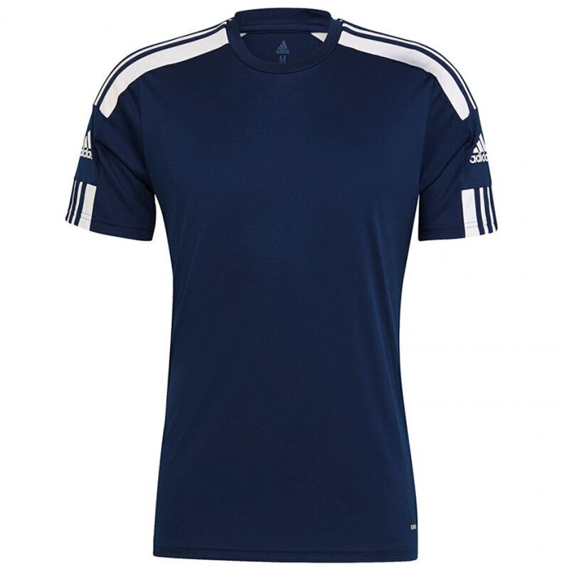 Meeste spordisärk Adidas Squadra 21 Jersey Short Sleeve M GN5724 GN5724, sinine hind ja info | Meeste spordiriided | kaup24.ee