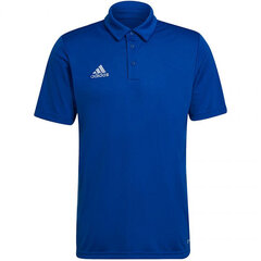 Спортивная футболка мужская Adidas Entrada 22 Polo, синяя цена и информация | Мужская спортивная одежда | kaup24.ee