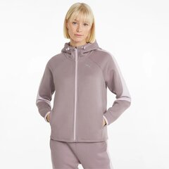 Толстовка женская Puma Evostripe Full-Zip 847073*18, серо-розовая 4064535836400 цена и информация | Женские толстовки | kaup24.ee